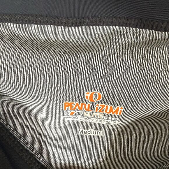 Pearl Izumi Cycling Shorts Women's Medium Black Compression Padded Bottom Drawst - Picture 5 of 14